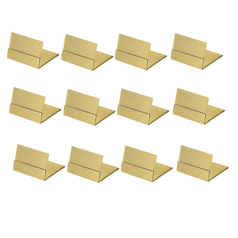 Soportes dorados para colocar  - Table Number Gold reseña y precio