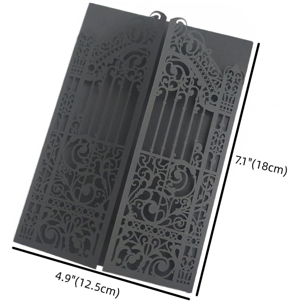 Tarjeta cortada con láser de c - Wedding Envelopes reseña y precio