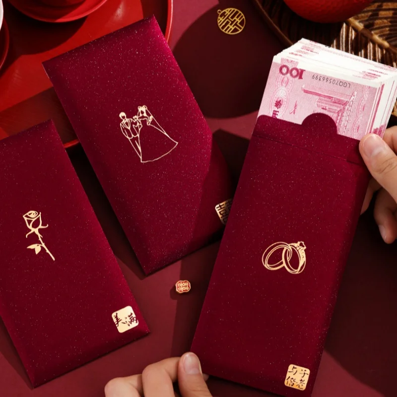 Paquete de 6 Sobres Rojos Chin - Wedding Envelopes reseña y precio