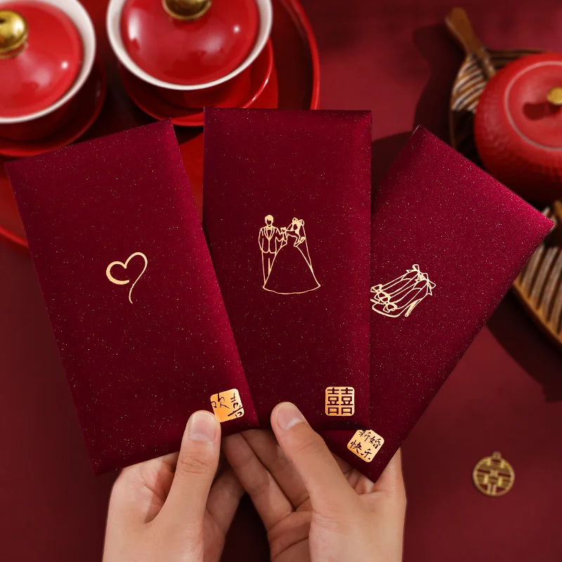 Paquete de 6 Sobres Rojos Chin - Wedding Envelopes reseña y precio